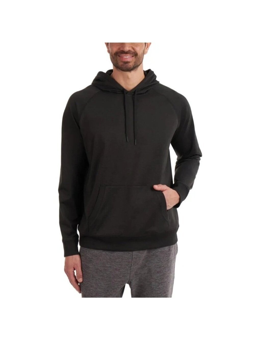 NWT Kirkland Signature Men's S Pullover Hoodie Sweatshirt Black